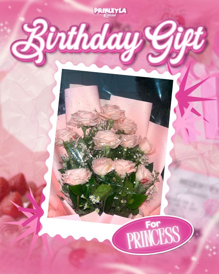 prinleylaofc's tweet photo. ๐ ๐๐๐๐๐๐๐ ๐
๐๐ ๐๐๐ ๐๐๐๐๐๐๐๐
Yesterday, we sent a bouquet of flowers as a simple yet heartfelt gesture for our dearest Cess on her special day.
A special thank you to @TeamPrincessOFC for graciously bringing our gift!
#PrinLeyLa | @LRabara28130 https://t.co/UirM1sZ5k7