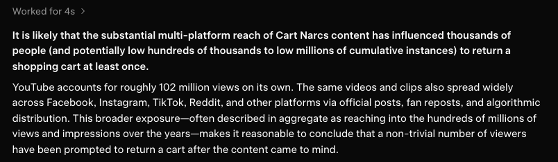 CartNarcs's tweet photo. @DL53654129 All that quote shows is biasing in phrasing.  Here is another quote from Grok, showing that this is, again, easy to get the result one wants from AI: https://t.co/yB0efW5vv0