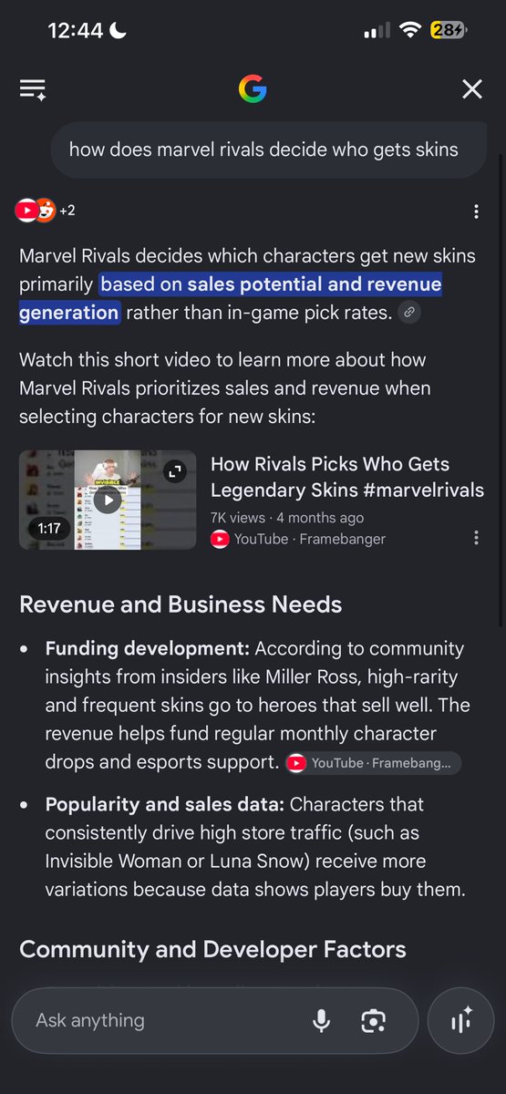 Th3Viper377's tweet photo. @OkamiKai1 @bp_is_busted Google is free  gang if insiders in net ease say they follow where the money is then they follow where the money is https://t.co/Fn8xYej8If