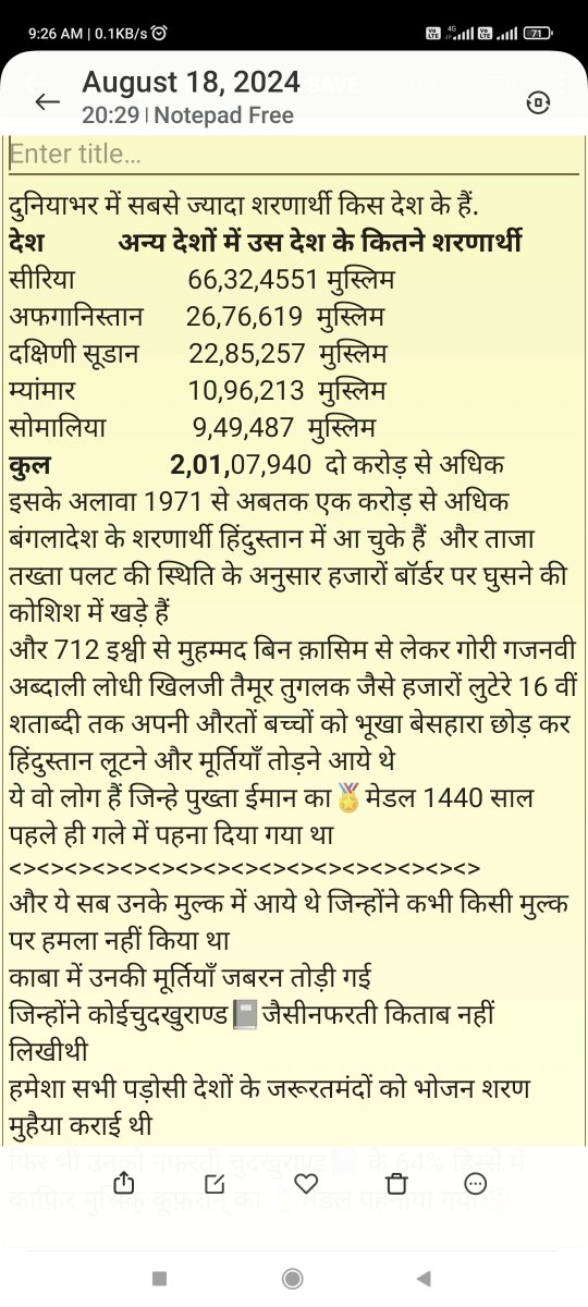 PROUDINDIAN8575's tweet photo. अबान को छोड़ो  इस देश के हिंदुओं ने तुम्हारा क्या बिगाड़ा था तुम्हारे अरब की गर्म रेत से जली गाँव वाली मुगल घुसपैठियों चुदलण्डों भुखलण्डों जो अपने परिवार को बेसहारा छोड़कर हिंदुस्तान मै गाँव मराने आये थे को शरण मिली उनके नाम पर शहरो कस्बों मुहल्लों के नाम रखे गये फिर भी तुमने दस लाख लाशों पर इस मुल्क का बटवारा करवाके अम्मीजान का दूसरा सौतेला जिहादी जाहिल भिखारी 🇵🇰 शौहर खड़ा करवा दिया जिस मादरखोद ने 79 साल में हमेशा दर्द दिया इसके लिये पाँच वक़्त के पुख्ता ईमान वालों को किसने गुमराह किया था चुदल्लाह ने या शैतान ने और कश्मीरी पंडितों ने क्या डेनमार्क की तरह कुरालंड 📓 जलाई थी जो उनको मादरे वतन से बेघर कर दिया वो विस्थापित होकर शरणार्थी होकर भी तरक्की कर गये कोई भीख माँगता या बोझा ढोता नहीं मिलेगा लेकिन उनको बेघरकरनेc वाली क़ौम दुनिया की सबसे बड़ी भिखारी और शरनाथी क़ौम है ये ईश्वर का कहर  है😡