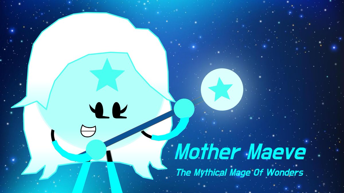 DGuy2002's tweet photo. Meet Mother Maeve

This mythic is the mythical mage of wonders! and she is 500 years old because of her magic staff, and she is super OP Star powers, in case anyone needs her, you can call her anytime, she is savior of DTIG2002's Dream Team crew, and she is unstoppable! https://t.co/aLIRsEd7k7