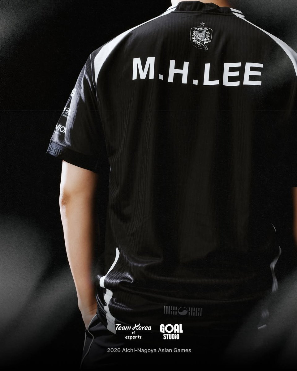 dearyhyeokie's tweet photo. Team Korea's Esports Uniform for the 2026 Asian Games https://t.co/a52Q6v68AO