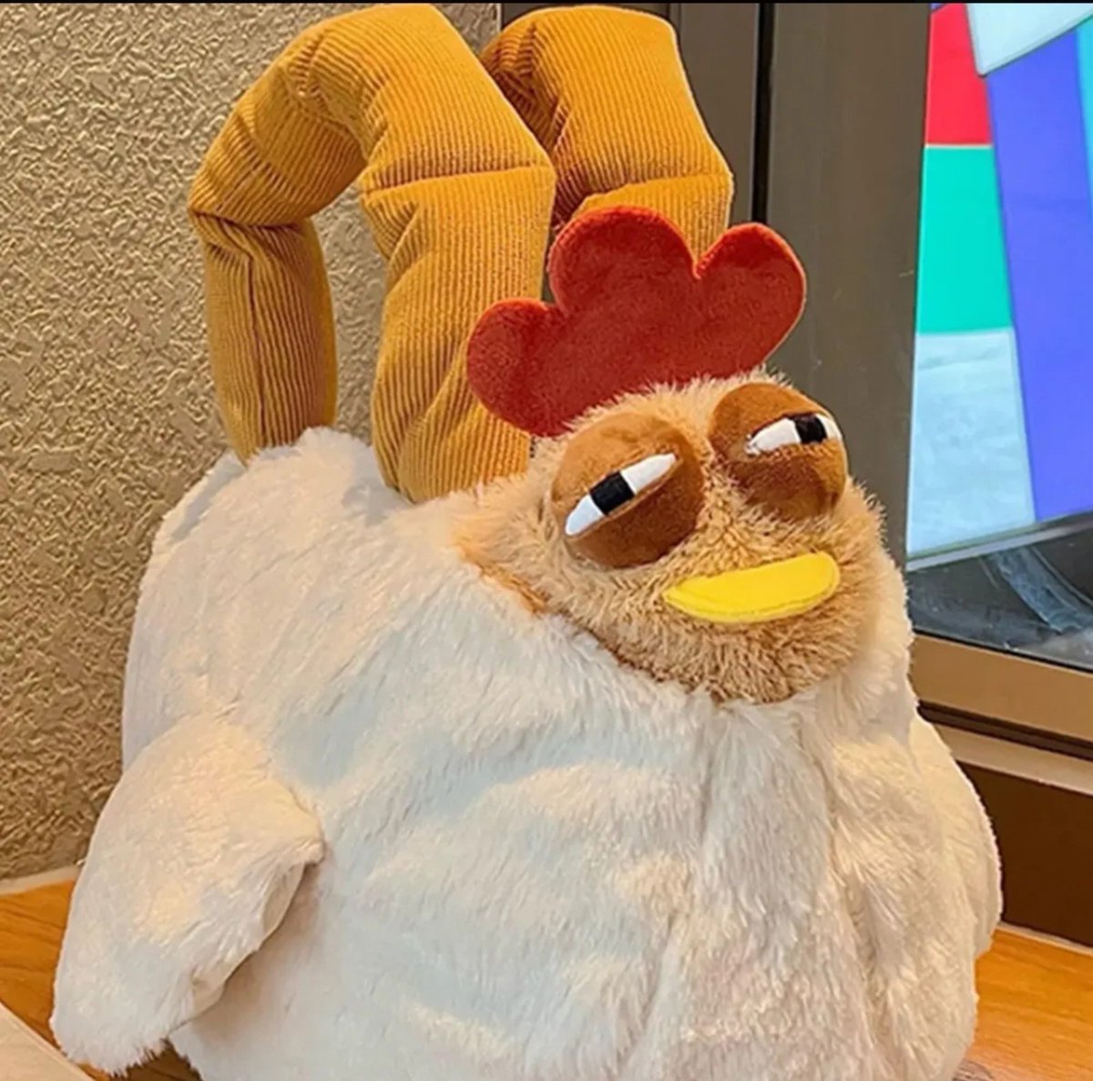 sygnette_'s tweet photo. WAIT GUYS (unrelated) BUT I THINK I'VE FOUND THE CHICKEN MEME !! 

It seems to be a bag that became a meme! Also the promotional pictures are frying me lmao 😭

So here it is, BEHOLD 🥹
#BringBackValko #全世界都爱敖尹 https://t.co/XMbEuzG778