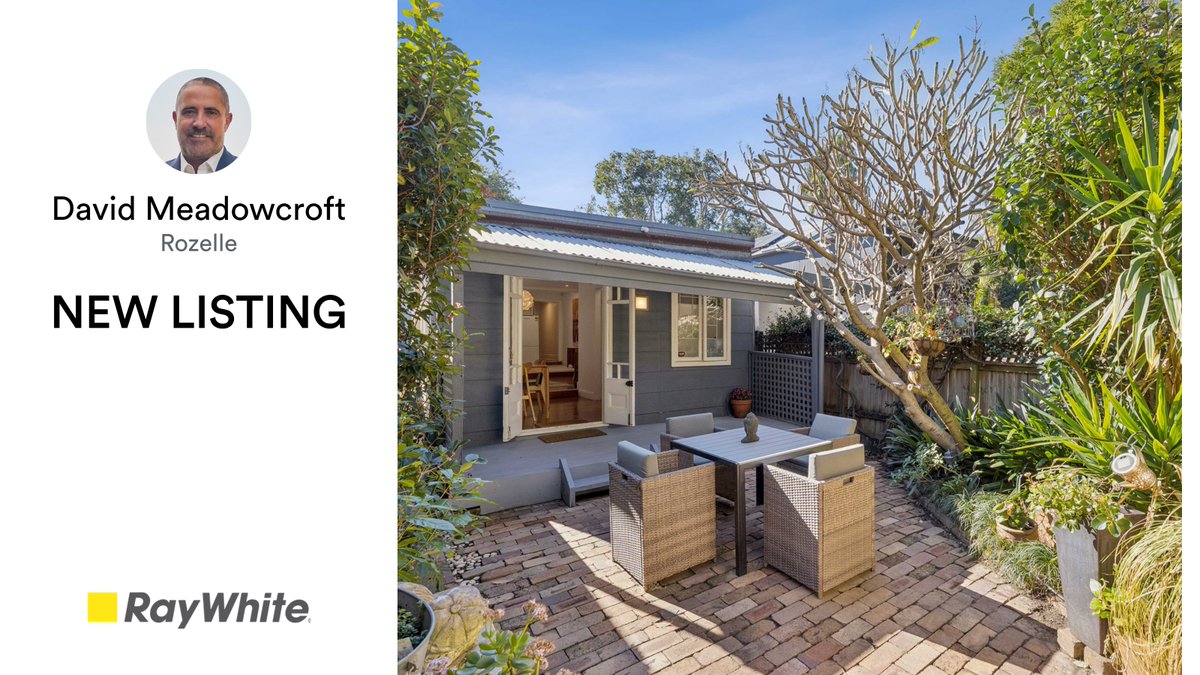 DMeadowcroft's tweet photo. 🛌 2 🛀 1
📍 66 Mansfield Street, Rozelle, NSW, 2039

My latest listing on RateMyAgent.

https://t.co/g5PFV588Y2

...
#ratemyagent #realestate #Ray_White_Rozelle https://t.co/haamaFG4BL