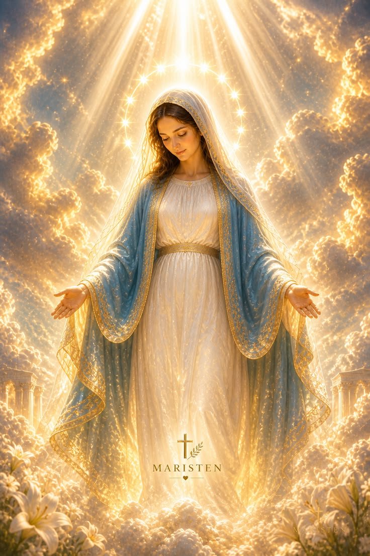 Mothermary0012's tweet photo. Hail Mary full of grace... https://t.co/tiRHZviH1T