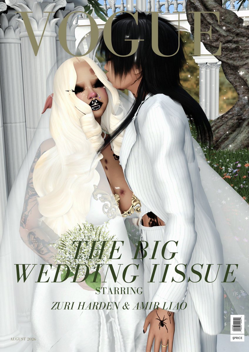 Delsolprincess's tweet photo. I am sooooo thankful to grace the cover of Vogue with my love for the wedding issue, I can’t wait to marry the love of my life 💕 (no this is not my actual wedding dress!) https://t.co/9GhLvVJpHe