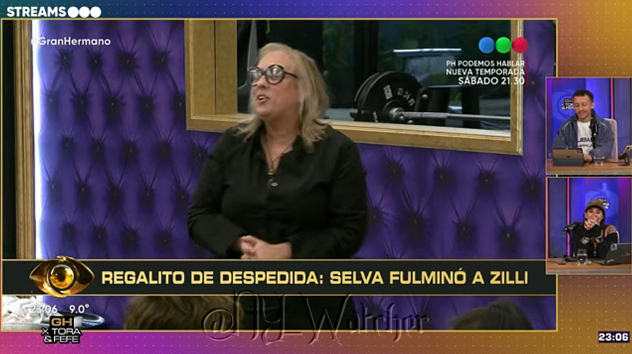 NY_Watcher's tweet photo. #GH2026 Santiago now talks with the Housemates and Selva had to Directly Nominate a Housemate - She Chose to Nominate --> ZILLI <-- So the UPDATED EVICTION List is now --> CHARLOTTE - MAJLUF - SOL - HANSSEN - PINCOYA - ZILLI <--🗣️📝🤔
#GranHermano
#GeneraciónDorada https://t.co/5bYMalBGdi