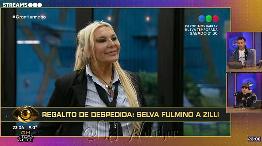 NY_Watcher's tweet photo. #GH2026 Santiago now talks with the Housemates and Selva had to Directly Nominate a Housemate - She Chose to Nominate --> ZILLI <-- So the UPDATED EVICTION List is now --> CHARLOTTE - MAJLUF - SOL - HANSSEN - PINCOYA - ZILLI <--🗣️📝🤔
#GranHermano
#GeneraciónDorada https://t.co/5bYMalBGdi