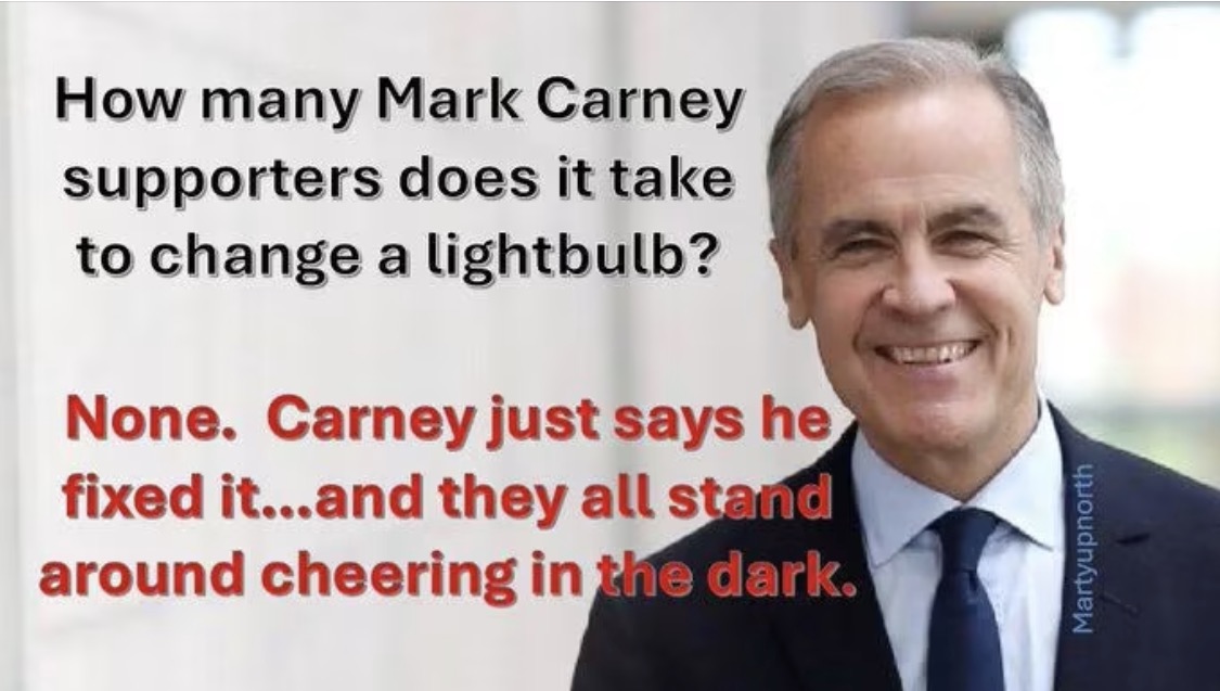 HabsSuck2's tweet photo. @MarkJCarney https://t.co/8PVCOscQuM