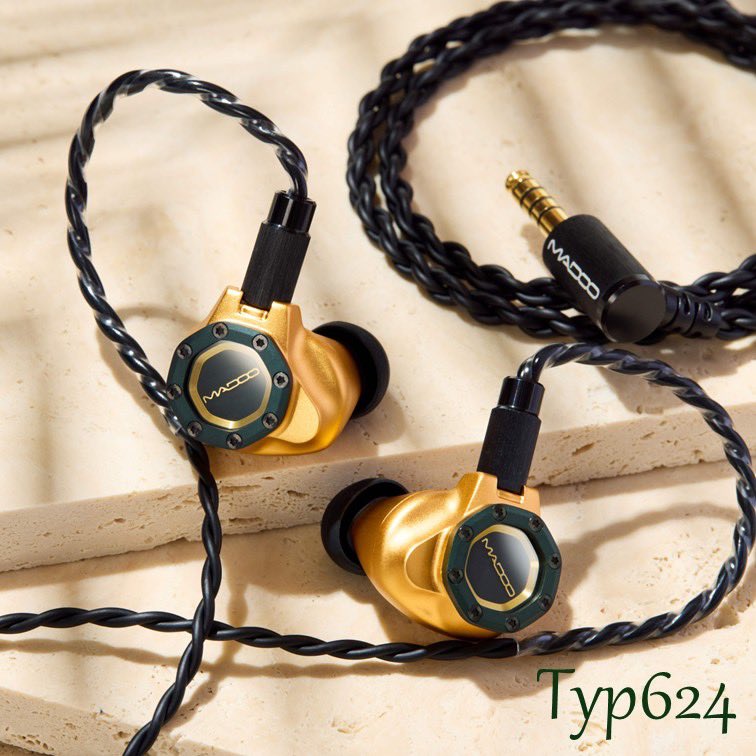 madoo_audio_jp's tweet photo. 【新製品】"Ortho"1基 搭載『Typ624』
「Typ623」に対し、「Typ624」では低音の質感や響きに異なるアプローチを採用。その違いが中高音域の聴こえ方にも変化をもたらし、個性の異なるサウンドを実現しています。
本日予約開始、2026年8月28日発売！
https://t.co/l8nxFVx9bT
#MADOO #Typ624 #イヤホン https://t.co/msiFjIaJhF