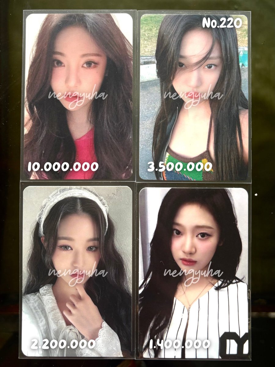nengyuha's tweet photo. wts wts butuh uang wts 
🍎 bisa each dan negotiable (asal gak sadiezzt) 🫰🏻🫰🏻🫰🏻

t. Ningning aespa wonyoung ive supermates qq 5 star bintang 5 armageddon better things jersey aros a ray of sunshine sg22 pob sw soundwave 에스파 아이브 닝닝 장원 양도 포카 https://t.co/6n4mDCep9M