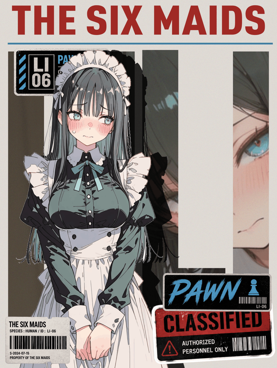 studio_guinness's tweet photo. リリ、ZETAにも上げました
#aiイラストㅤㅤㅤㅤ 
#AIキャラクター
#AIart
#6人のメイド達 https://t.co/vpbCjpOOXt