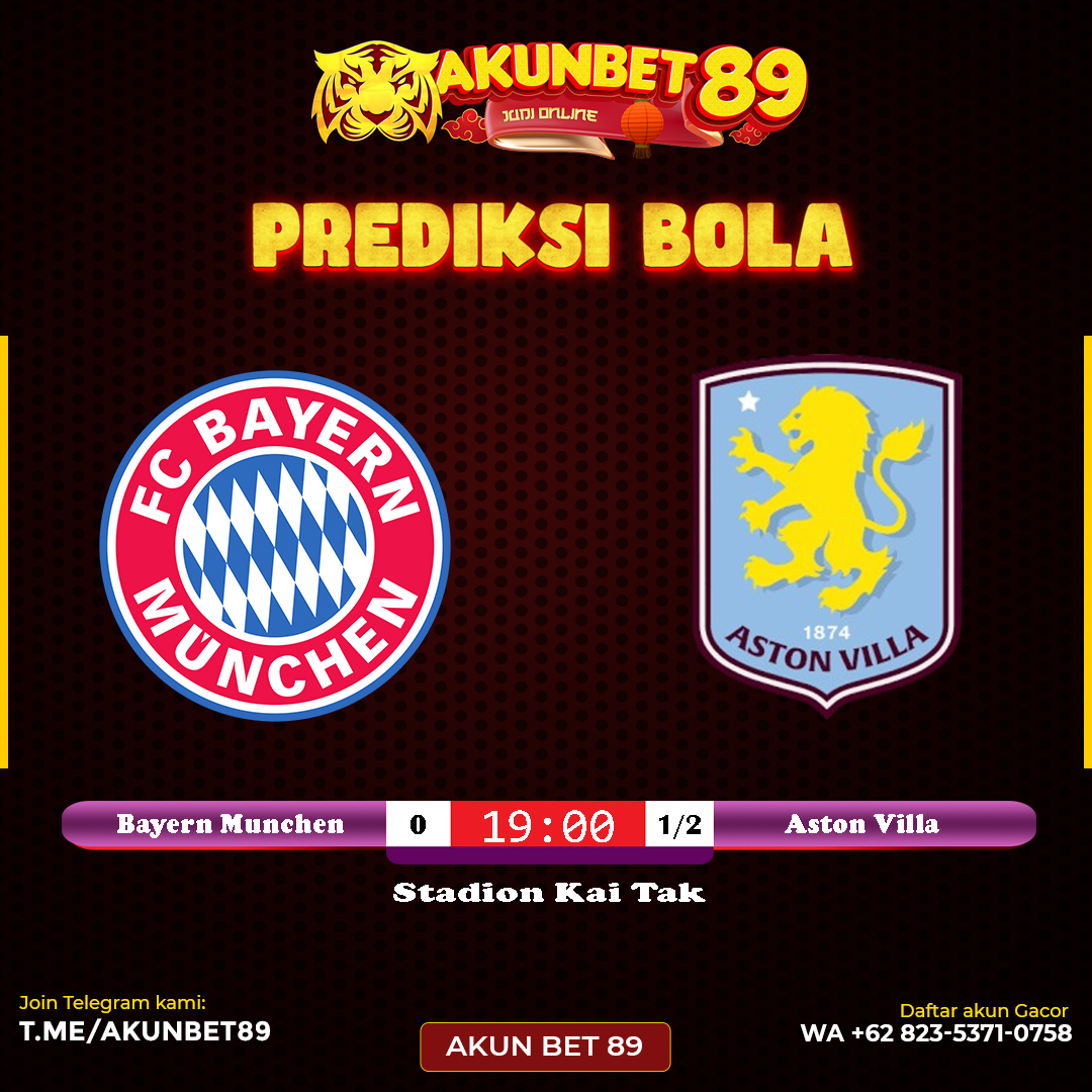 AkunBet89's tweet photo. Prediksi Akunbet89 skor akhir :
Bayern Munchen 2 - 1 Aston Villa
Singapore 1 - 3 Indonesia
Vietnam 4 - 0 Cambodia
#JadwalBola #LiveMatch #InfoBola #BolaHariIni #Laliga #TrendingNow #Viral #FYP #Footballfans #MatchDay #Soccer #AKUNBET89 #ibcsport #Sbobet #Saba #sbo568 #Goal https://t.co/IQQcnmftfD