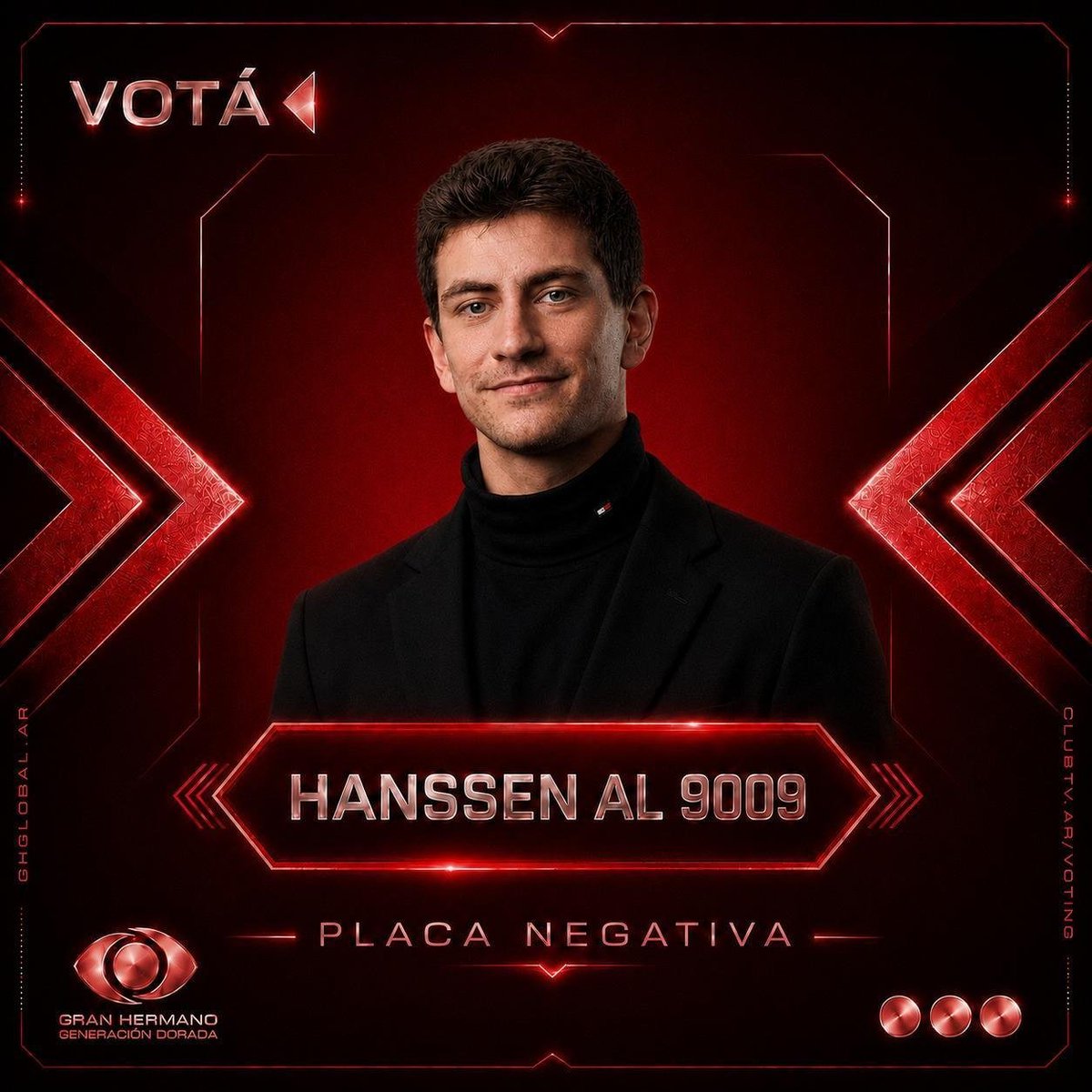 UnificacionSol_'s tweet photo. IMPORTARTE 
con respecto a lo sucedido y juanicar fuera de competencia decidimos ir por HANSSEN AL 9009 (placa negativa) 
Pueden votar atraves de 
- https://t.co/t1udprjoTO
- https://t.co/1OrWO6S5W6
#granhermano https://t.co/Q9gB0JOu3B