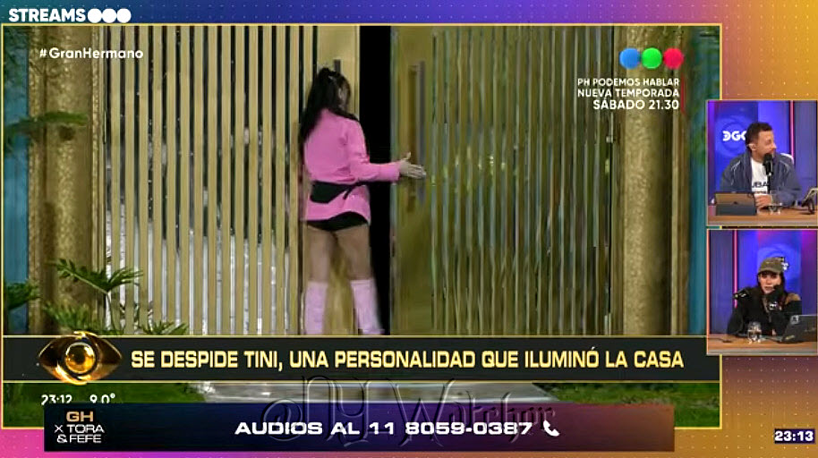 NY_Watcher's tweet photo. #GH2026 The 3 Remaining Visitors --> EMMA - TINI - SELVA <-- now Left the #GranHermano House 🚪🚶‍♂️🚶‍♀️🚶‍♀️
#GeneraciónDorada https://t.co/ixIHyyFs7M