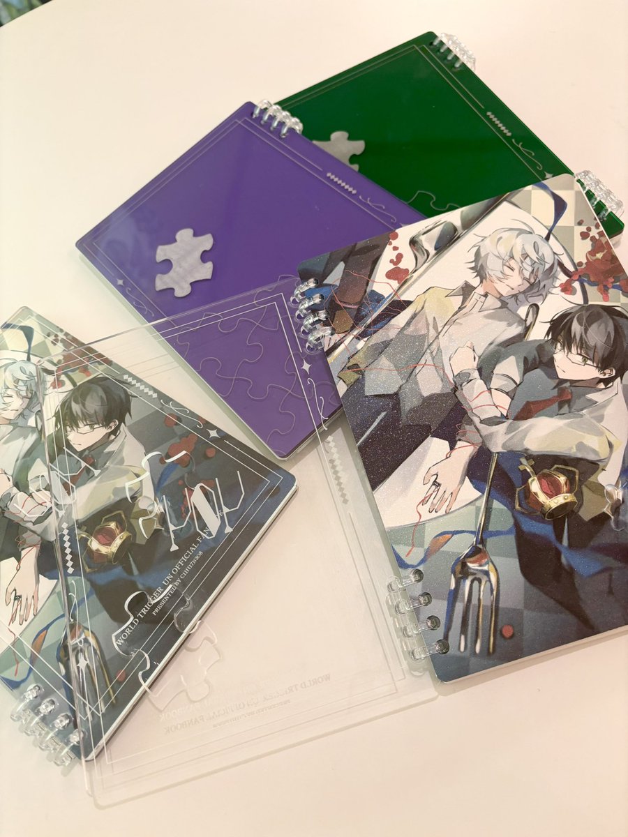 Torture_ws's tweet photo. 自主製本でアクリル表紙した〜！💖
表紙はミランダなのでアクリル越しにキラキラしてるのがよくわかって可愛いです https://t.co/XUatEcV3O0