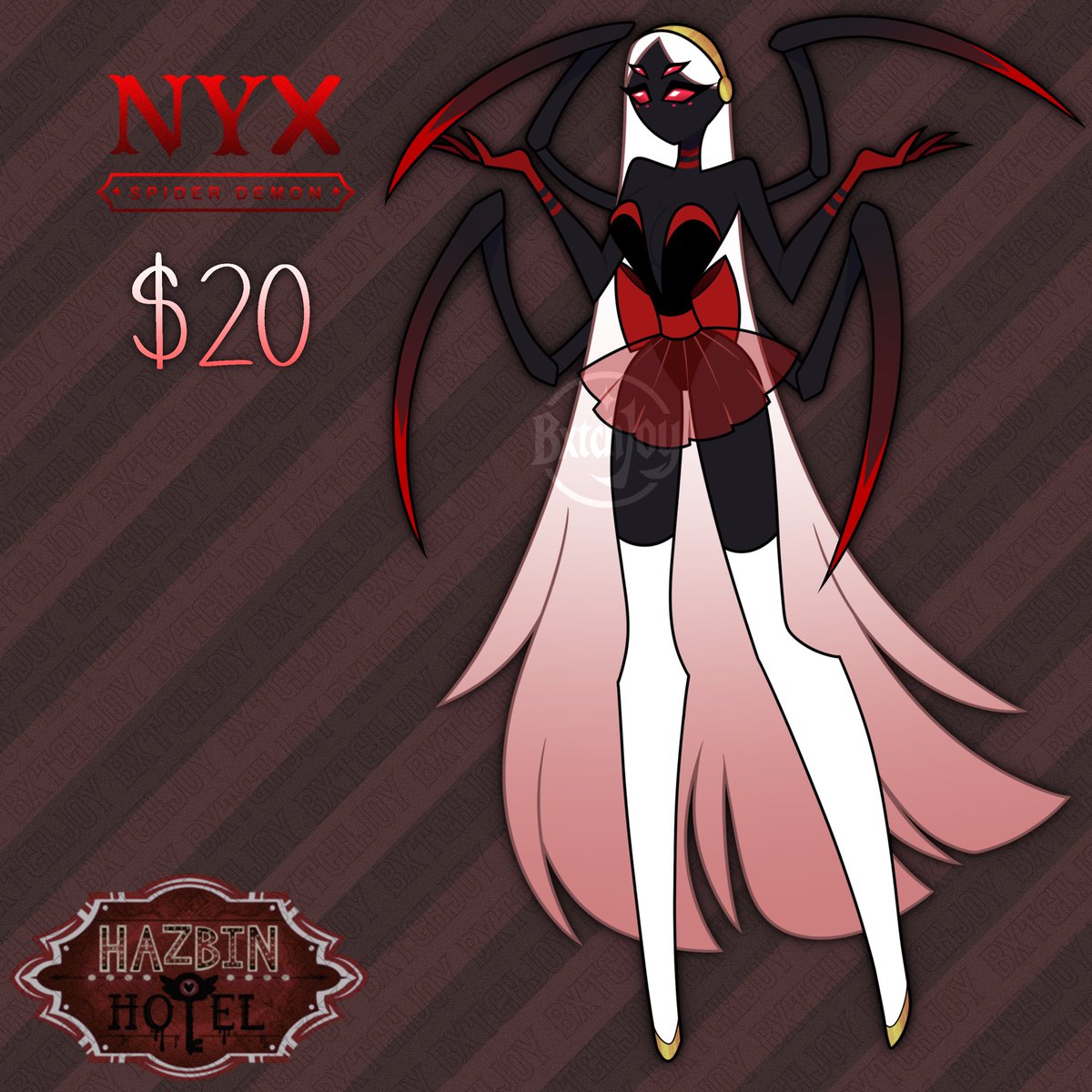 BxtchJoy's tweet photo. 𝖭𝗒𝗑 - $20 (𝖴𝖲𝖣)
 
𝙲𝚘𝚖𝚖𝚎𝚗𝚝 𝚘𝚛 𝙳𝙼 𝚝𝚘 𝚌𝚕𝚊𝚒𝚖
 [𝙿𝚊𝚢𝚙𝚊𝚕 𝙾𝙽𝙻𝚈‼️]

#adoptableoc #hhoc https://t.co/qCPlWr0G3T