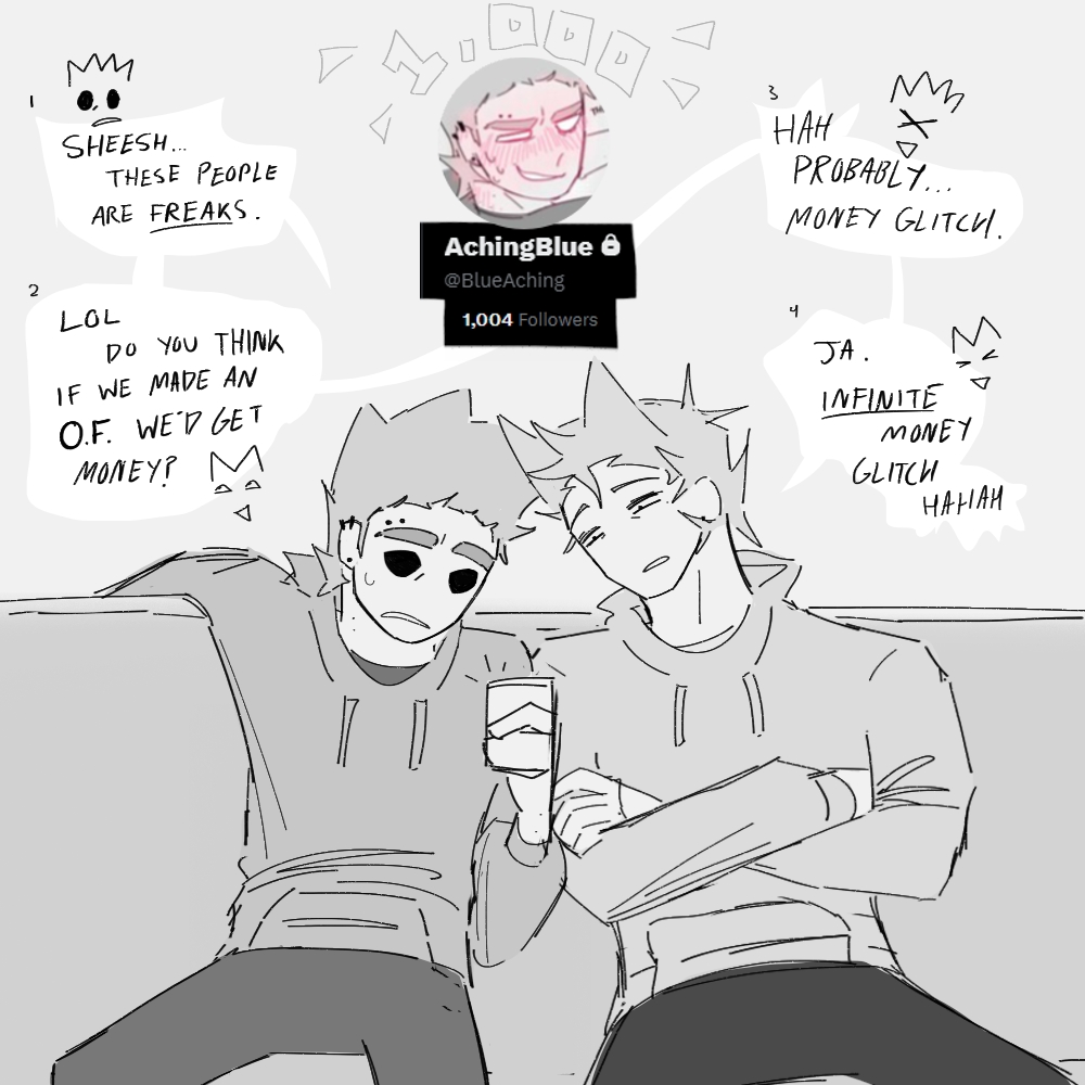 RachelTries2D's tweet photo. stupid doodle to celebrate 1k on the alt im crinee

#tomtord #eddsworld https://t.co/klu6Yf5pz0