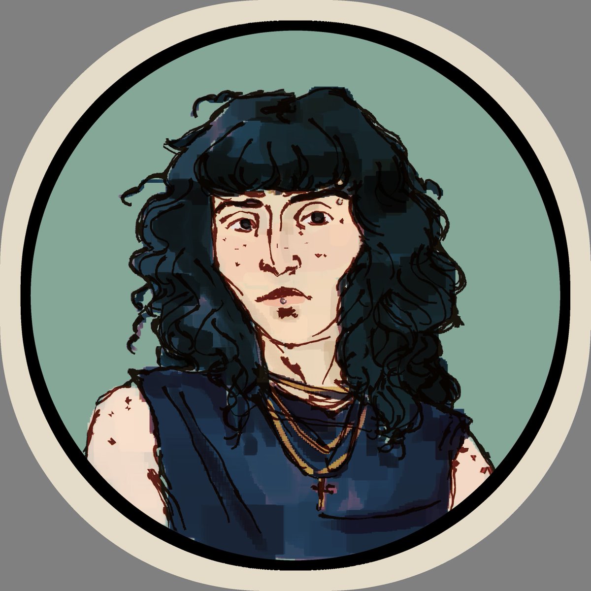 Brave7May's tweet photo. new profile pic! + my personal hc of mike post canon after he's discovered himself a bit https://t.co/fknwIAyeCm