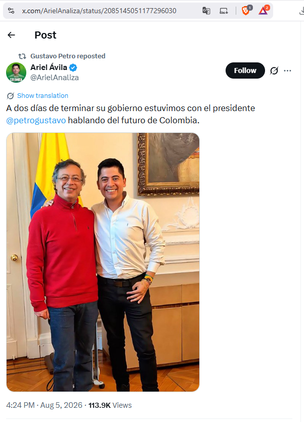 hackerFiscalia's tweet photo. OTRO HIPOCRITA
Ariel Avila @ArielAnaliza recibió dineros de la CIA a través de la NED National Endowment for Democracy y USAID cuando la Fundación Paz y Reconciliación ACEPTÓ los siguientes dineros:
1⃣ 2016 ➡️US$41,000
2⃣ 2017 ➡️US$77,379
3⃣ 2019 ➡️US$44,984
4⃣ 2020 ➡️ US$68,300
https://t.co/cFOIcNGq7T
El futuro de Colombia está en manos de la CIA y el Mossad, gracias por ayudar tanto, partida de imbeciles (@petrogustavo).

La red:
https://t.co/agQ5cfCHEv

Referencias:
https://t.co/7tBoYW03tm
https://t.co/QfKFSP6N6C
https://t.co/IBU91l80HR