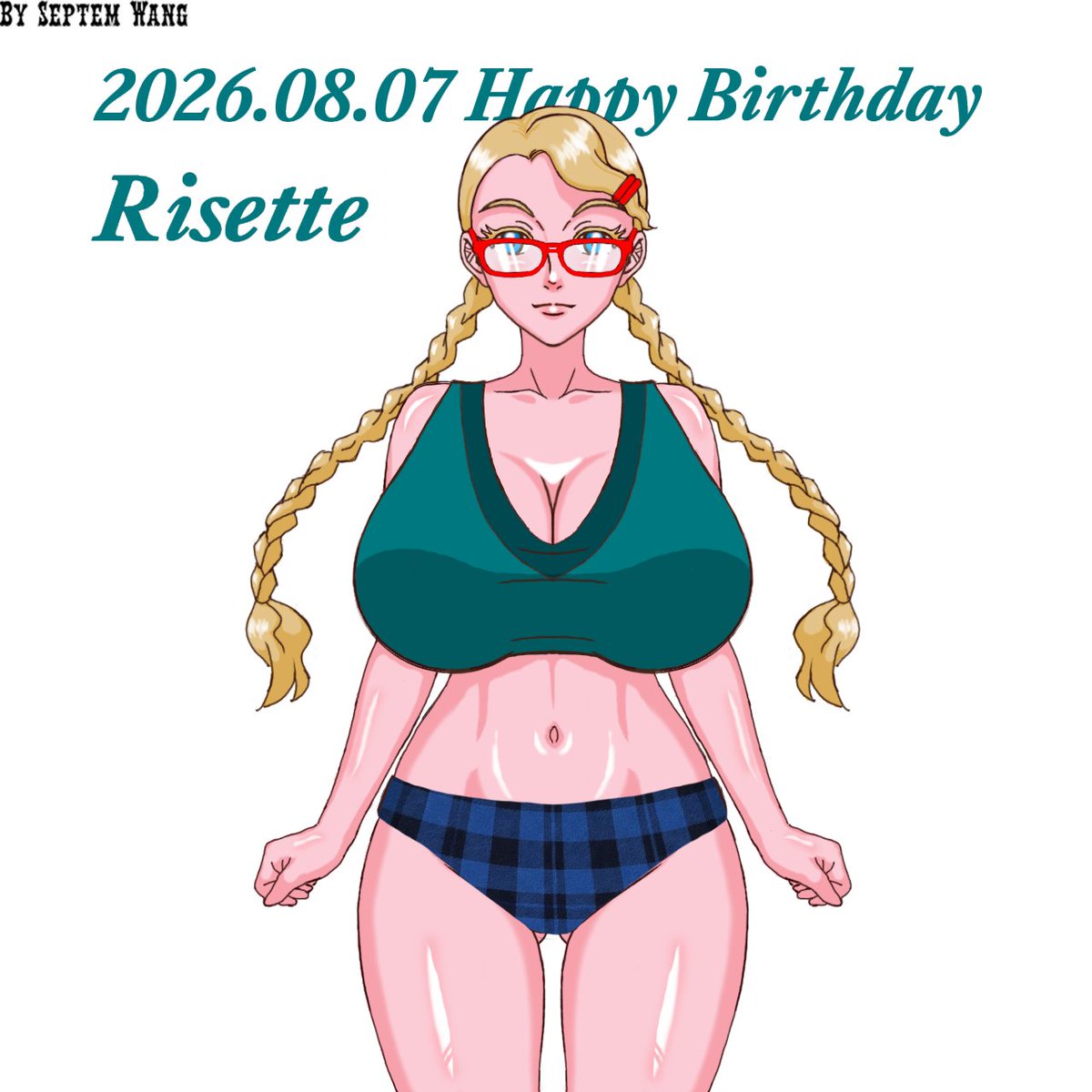 ryujiwataruse's tweet photo. 2026.08.07 ポップンのリゼットちゃんお誕生日おめでとう🎂🎁#リゼット #ポップン https://t.co/v9m8TkVZO5