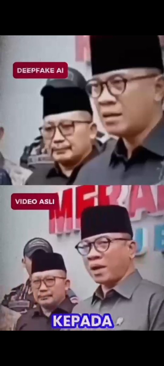 anandamade69's tweet photo. Mendes, Yandri Susanto, tegaskan video yang beredar di medsos ttg penutupan warung  di sekitar KDMP merupakan hasil  AI

Mari bijak bermedia sosial. Selalu cek fakta dan pastikan informasi berasal dari sumbernya

#KetahananPangan
#KerjasamaBUMDesaKDMPKWT
#KaryaDesaBerdaya https://t.co/CD23vnSk6Y
