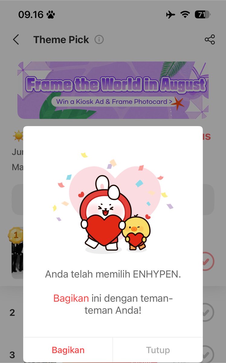 woniebeez_'s tweet photo. Ayo guys jangan lupa vote enhypen di Choeaedol karena hari ini TERAKHIR !! makin jauh gap nya makin bagus ☺️ https://t.co/WF2YaoF4xl