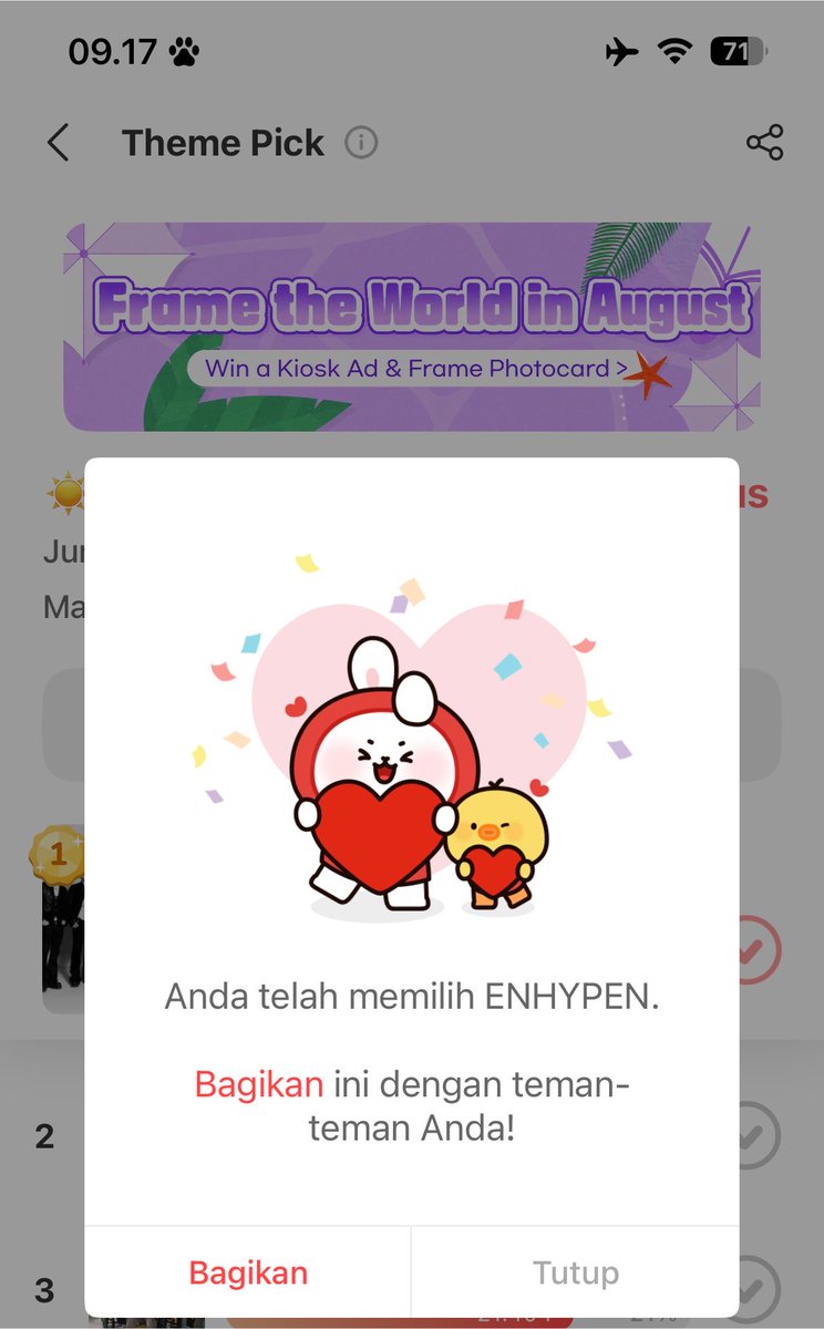 woniebeez_'s tweet photo. Ayo guys jangan lupa vote enhypen di Choeaedol karena hari ini TERAKHIR !! makin jauh gap nya makin bagus ☺️ https://t.co/WF2YaoF4xl