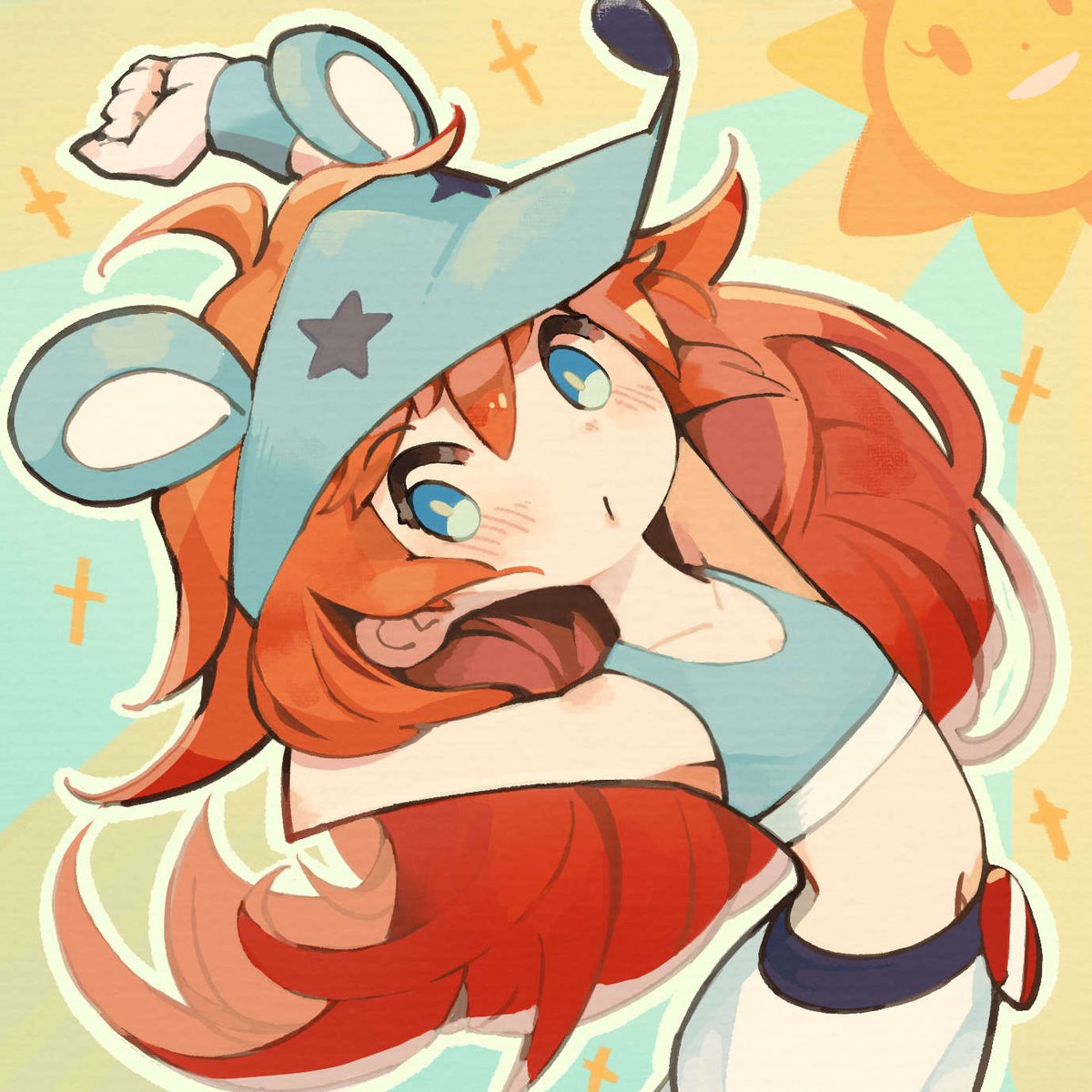 kiwisorel's tweet photo. 暑いので水着メルちゃん
#popn_art https://t.co/SunkNtIxog