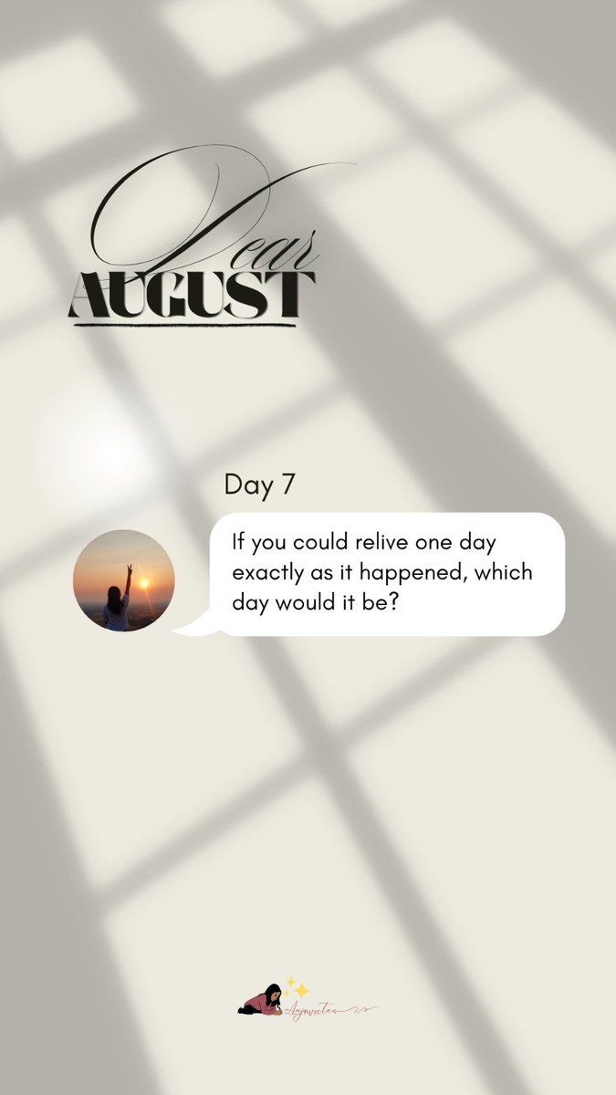 _anjuwrites_'s tweet photo. The memories of some days are such that each time we think about it, we feel those moments exactly like it happened.

Few memories are meant to be treasured quietly. Few others are meant to remind us that beautiful days are possible.

#DearAugust🤍 https://t.co/bdFlBI85Zb