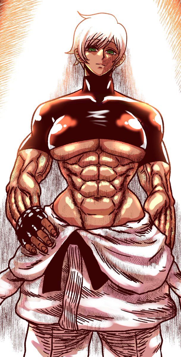 kimyawang's tweet photo. New Muscle Girls Colosseum episode updated! Click the link below to read! https://t.co/jr16jRvxgk