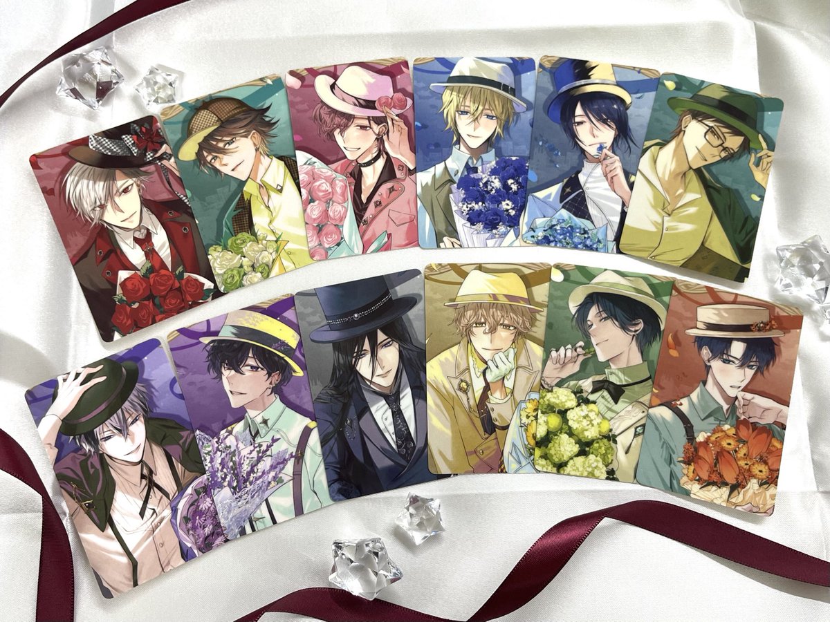サンプル公開‼️／ #イケメンヴィラン 「Promise Bouquetくじ」の