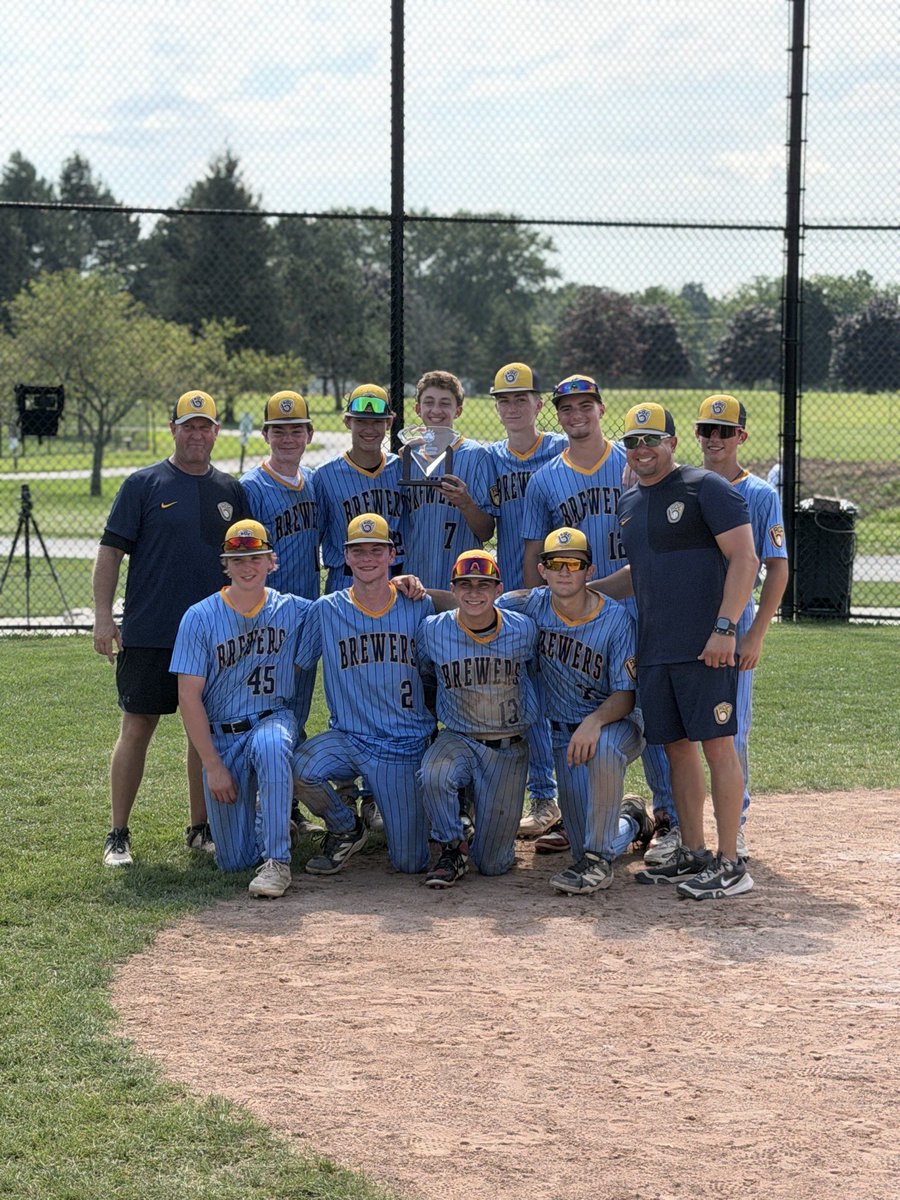 JackRawlings_29's tweet photo. 15U Empire Association champs. We won the championship game 12-2.  
I contributed by going 2 for 2, 2 RBI, 1 triple, 1 single, 2 runs scored. https://t.co/idEMcX980D