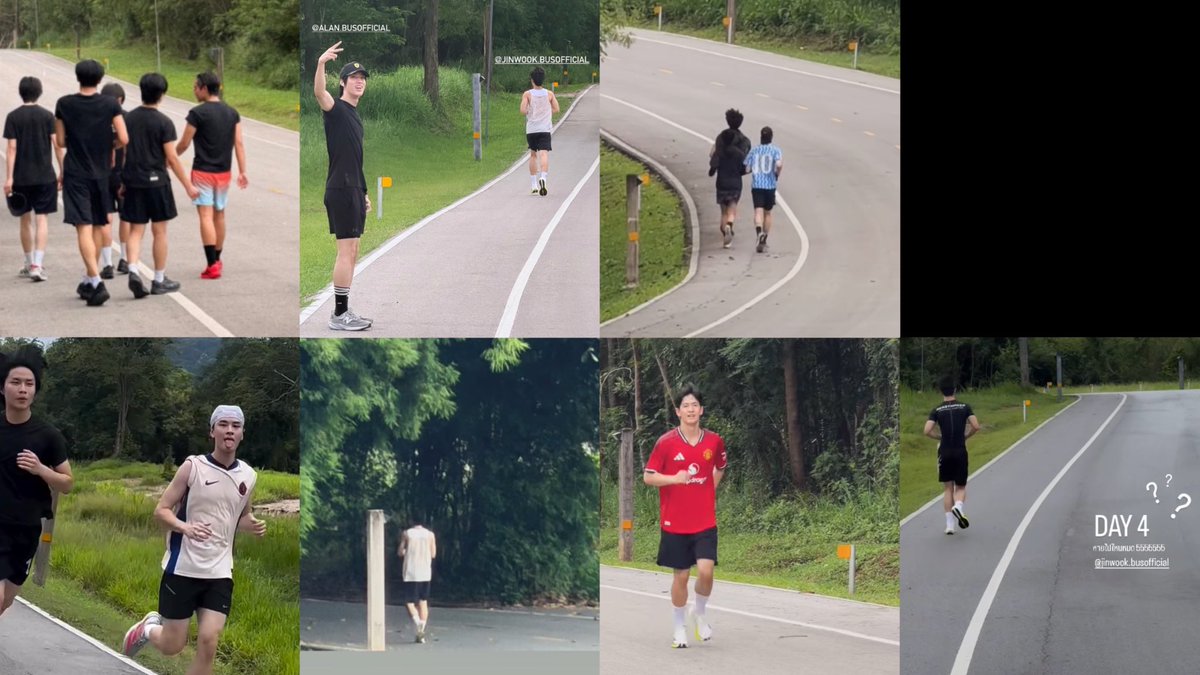 kh1ovele's tweet photo. วันที่ 1             วันที่ 2            วันที่ 3              วันที่ 4

/ แก๊งนักวิ่งวันที่ 4 เหลือจินคนเดียวเหรอ 🤣🏃🏻🍃 https://t.co/vRq4euguW4