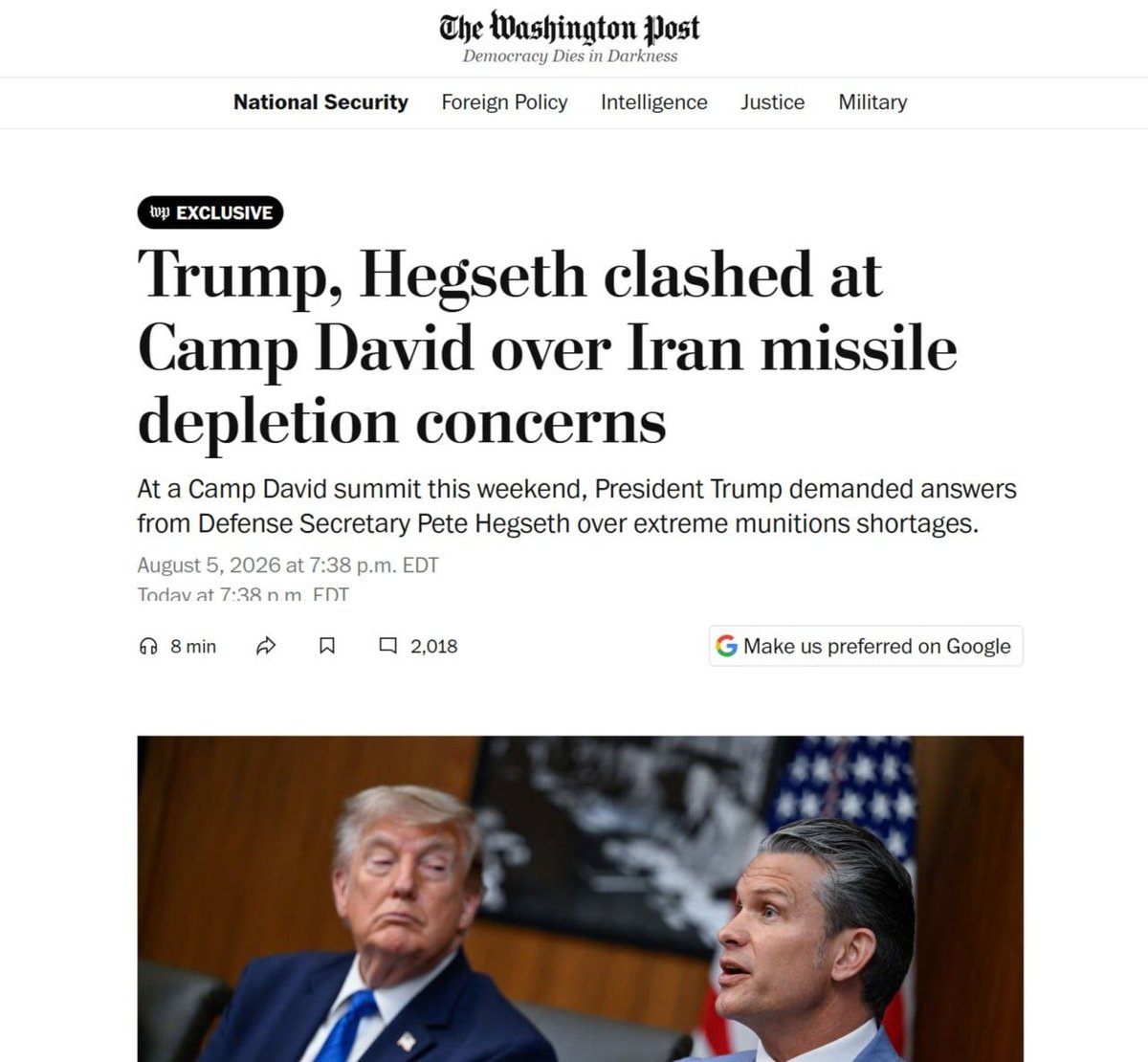BrianJBerletic's tweet photo. 🇺🇸/IRAN - Washington Post Claims "Clash" Between Trump-Hegseth is a Fiction, But to What End?

▪️Neither US President Donald Trump nor US Secretary of Defense Pete Hegseth are in charge of anything - both demonstrate profound ignorance and incompetence daily;

▪️Both are merely figureheads serving the role of loud distractions and/or scapegoats/excuses;

▪️The US is almost certainly suffering from a well-known shortage of munitions, but has settled on an achievable strategy of controlled demolition of West Asia's energy exports as a means of cutting exports to China & the rest of Asia - it must pretend to seek dealing with Iran, create excuses why it cannot, all while in reality constantly degrade West Asian energy exports, and slowly deepen the economic crisis across the rest of Asia;