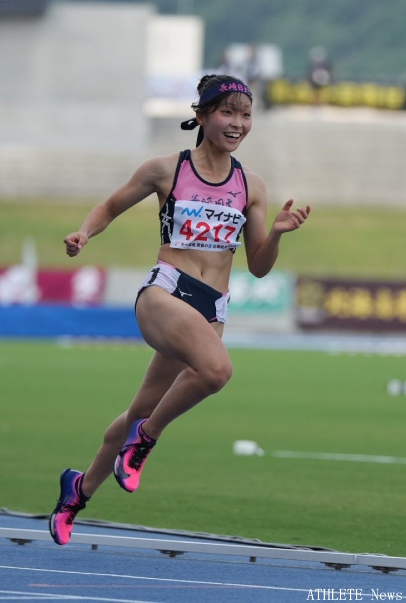 beautifullegs12's tweet photo. 第79回全国高等学校陸上競技対校選手権大会 

吉永優衣（長崎日本大高）

#滋賀インターハイ　#吉永優衣 https://t.co/dsrbR49RYt