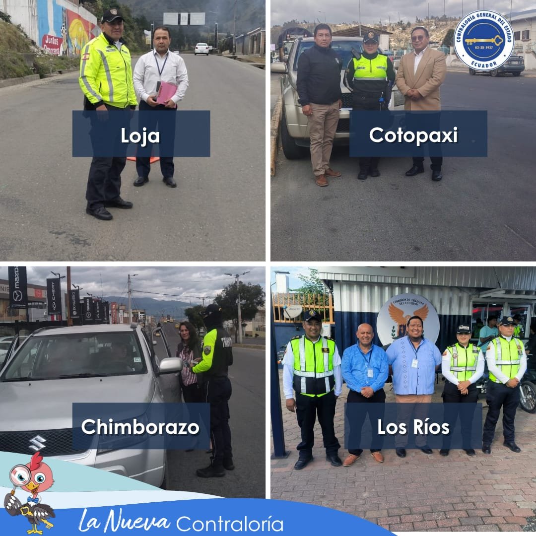 ContraloriaECU's tweet photo. 👮‍♀️ #Operativos | Durante el primer día de operativos realizados por la #CGE a nivel nacional se retuvo un vehículo en Santa Elena.

💡 Recuerda: debes contar con el salvoconducto correspondiente y estar destinado exclusivamente a actividades institucionales.

🔎 Nuestros equipos de control estarán desplegados en todo el territorio nacional durante el feriado por el Primer Grito de Independencia.

🤝 Juntos construimos #LaNuevaContraloría.