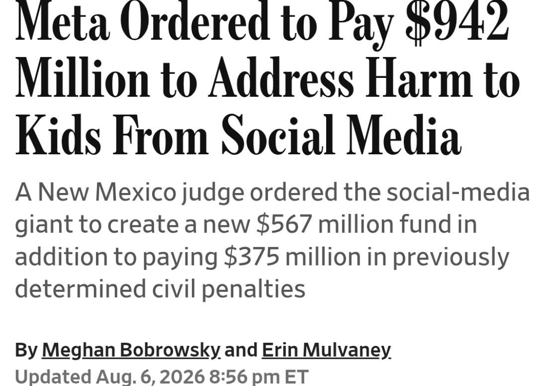 RShivshankar's tweet photo. WITHIN A SPAN OF 24 HRS META WAS HAULED OVER THE COALS IN 2 MAJOR DEMOCRACIES. 

But 

In India a "SORRY" was enough, in U.S. however Meta fined $1BN!

Just to remind: In India, Meta temporarily removed/restricted a video message posted by PM regarding NEET protest, the
presence of deepfake content and illicit advertisements containing child sexual abuse material (CSAM).
