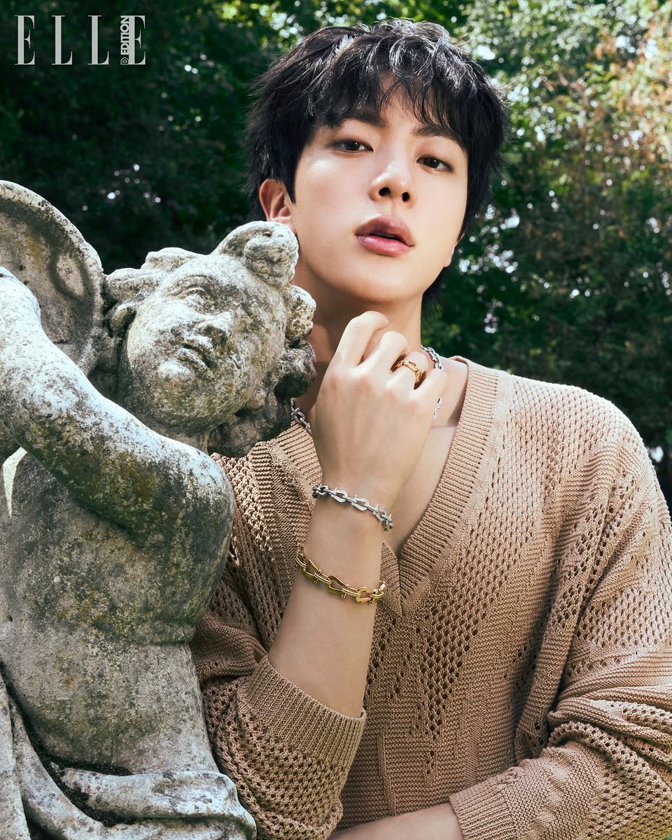 nightstar1201's tweet photo. [Elle korea] 260807 BTS Jin reunites with ELLE in Paris with FRED once again. Discover his radiant Paris moments under the midday sun.
Jin stars on the cover of ELLE KOREA’s ‘D Edition’ in collaboration with FRED. Enjoying a quiet moment in Paris between stops on his world tour, he reveals a more relaxed side of himself while continuing to move forward at his own pace. Discover the full pictorial and interview now on ELLE KOREA’s D Edition.
#JinxELLEKorea #JinxFREDJewelry #JIN #방탄소년단진 
@FREDjewelry @ELLE_KOREA