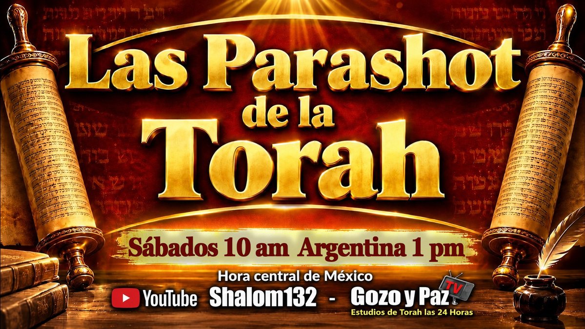 juanmhh's tweet photo. 🔴PARASHÁ SEMANAL EIKEV - CONSECUENCIA ¡APRENDAMOS MAS DE LA BENDITA TORAH!

🔴Estudia con nosotros la Parashá SEMANAL EIKEV - CONSECUENCIA y descubramos más sobre la palabra del Todopoderoso.

💻Enlace directo:
https://t.co/Sa97BTj3Ll

Kehila Gozo y Paz

#Parasha #Shalom132 https://t.co/jD8BneN1sC
