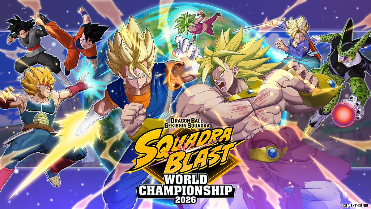 DB_Squadra_jp's tweet photo. SQUADRA BLAST WORLD CHAMPIONSHIP 2026 FINALS 開催を記念して
SNSアイコンと壁紙を配布いたします！

さらにこの投稿の
リポスト&amp;いいね数が全世界5000件突破で、
P6G-カプセル×5 を全員にプレゼント🎁

#SQB_WC2026 #ゲキスク https://t.co/8BKvykQOo5