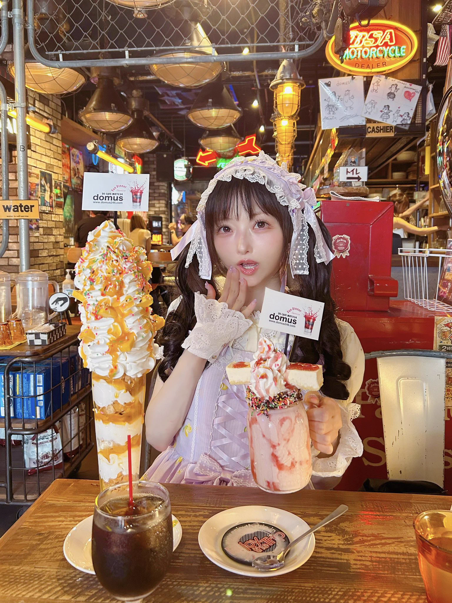 星名桜子(ﾎｼﾅ ｻｸﾗｺ) sur X : « 大阪満喫(ᐡ⦁⩊⦁⸝⸝ᐡ ) アメ村の