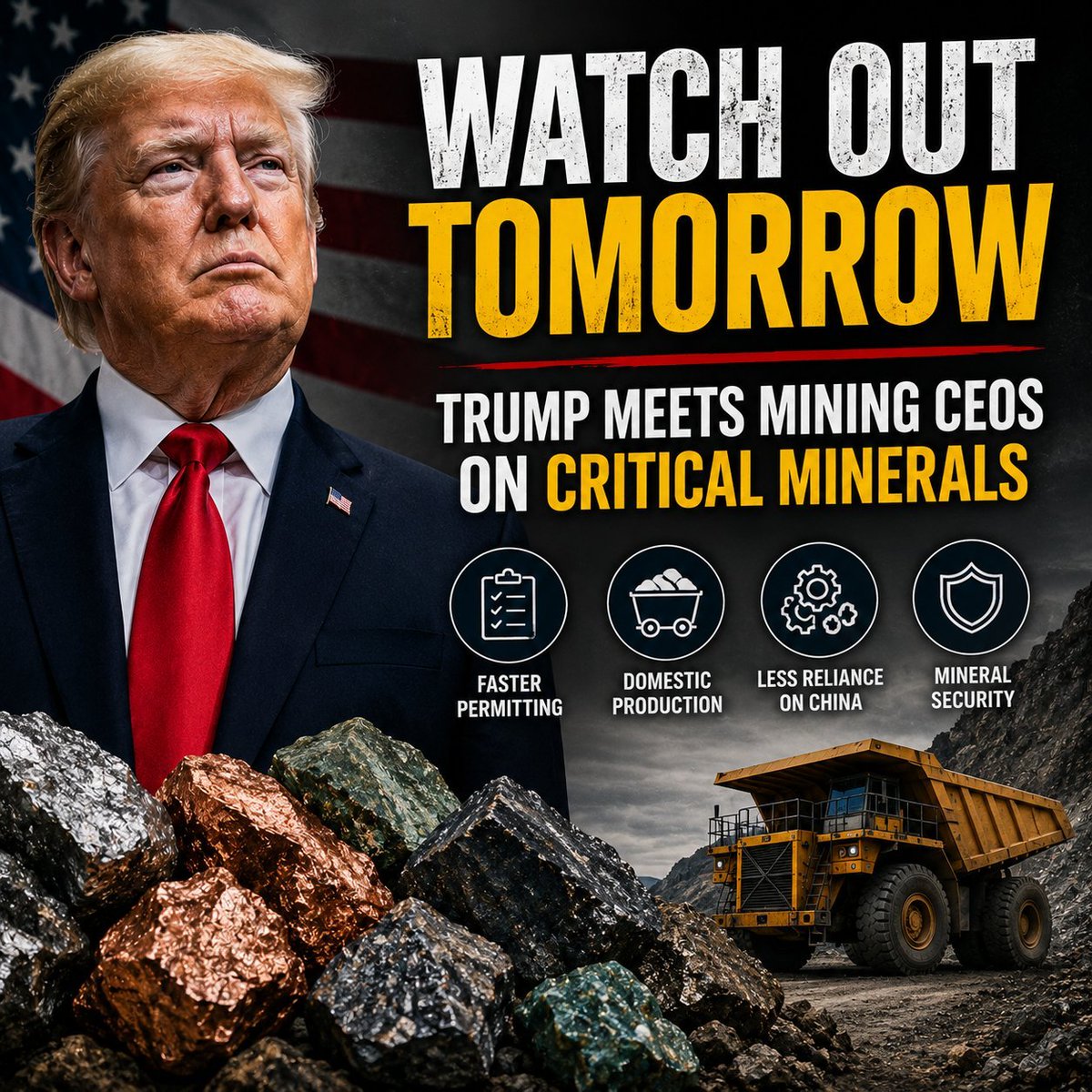 ComstockRoyalty's tweet photo. Trump &amp; Gina Rineheart unite on RareEarths &amp; Critical Minerals.

https://t.co/uLrNh7XjzA https://t.co/AJCYwSrrLf