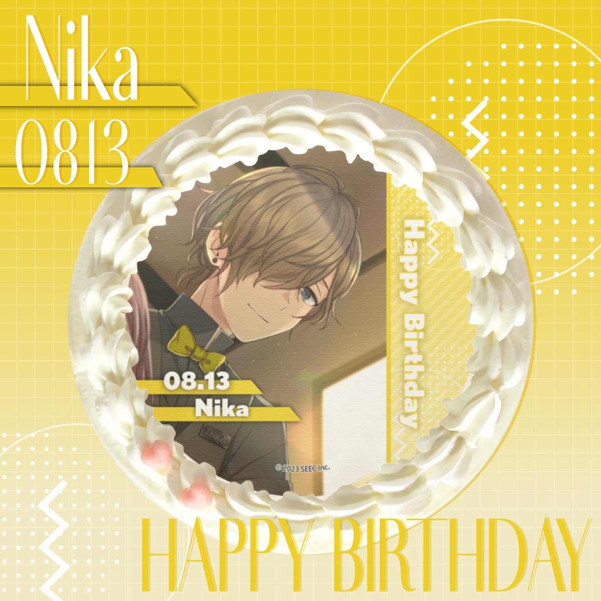 happypriroll's tweet photo. 『#ミリオンダラーボーイズ』

本日8月13日はニカのお誕生日‼

✨HAPPY BIRTHDAY ✨
素敵なお誕生日になりますように🎉
https://t.co/xQ8otoyMex

#ミリダラズ
#ニカ生誕祭2026 https://t.co/qsBYv5Cx0C