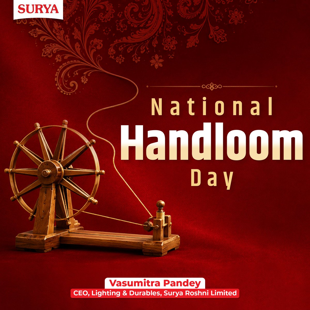 pandeyvasu's tweet photo. Innovation doesn’t always mean creating something new. Sometimes, it means preserving what has always been extraordinary.

Today, on #NationalHandloomDay, we celebrate the artisans whose skill, precision and dedication have shaped India’s textile heritage for centuries. The handloom sector is a powerful reminder that craftsmanship, sustainability and economic growth can go hand in hand.

By supporting Indian handloom, we strengthen local enterprises, empower skilled artisans and preserve a legacy that deserves global recognition.

Today, we salute the hands that have woven India’s heritage into every thread.

#VocalForLocal #NationBuilding