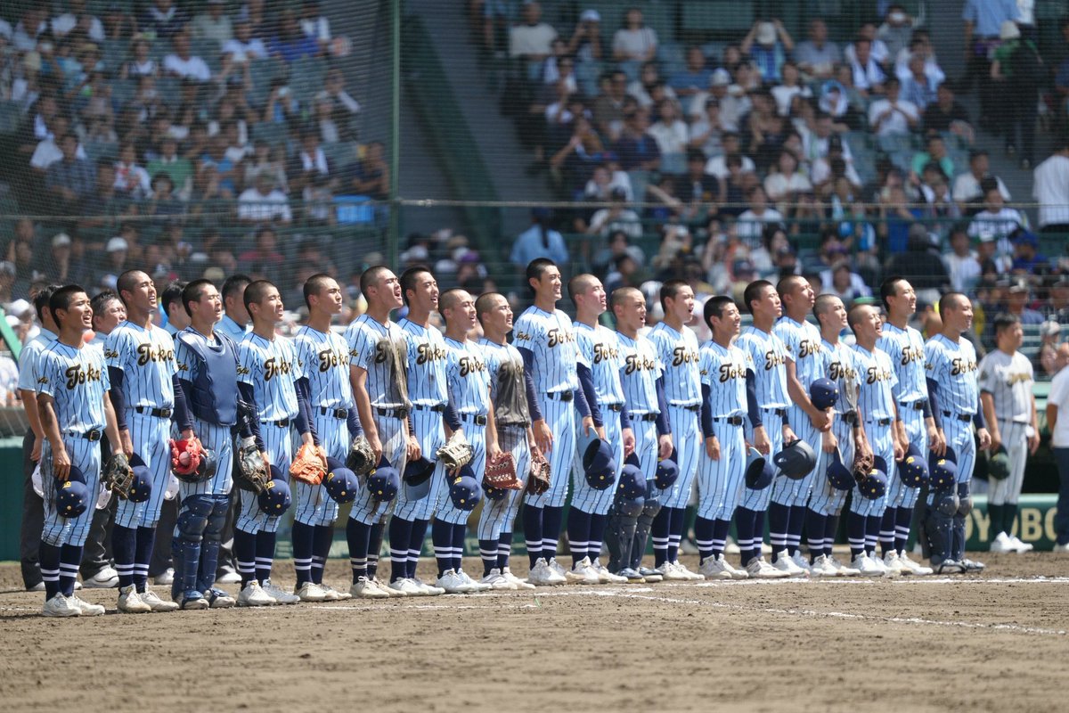 _mantaro_'s tweet photo. 2026/8/7　夏の高校野球　東海大甲府 5-2 鶴岡東
地方大会を圧倒的な力で勝ち上がった両校の好ゲームは、立ち上がりに先制した東海大甲府が勝利
#東海大甲府 https://t.co/g4Nat5UOy4
