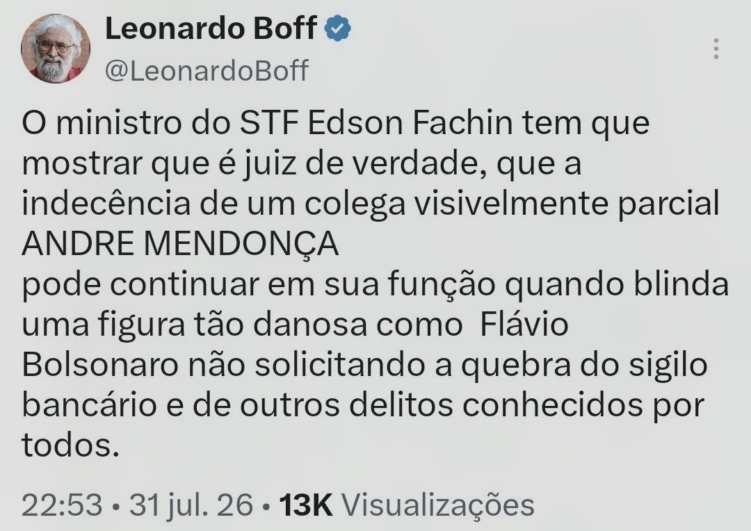 profvalentimbr's tweet photo. @pravda_br 🤔 Só uma pessoa 💯 %CEGA em suas percepções OU um membro da GADOLÂNDIA🐂🐄🐃... não vê que o SUSPEITO "Terrivelmente FARISEU👹" está BLINDANDO O DELINQUENTE Flávio Bolsomaster Rachadinha💰💸... 

🤔 Se os Ministros SÉRIOS do @STF_oficial não se mexerem JÁ, a Democracia sucumbe. https://t.co/9JKv7lxoTk