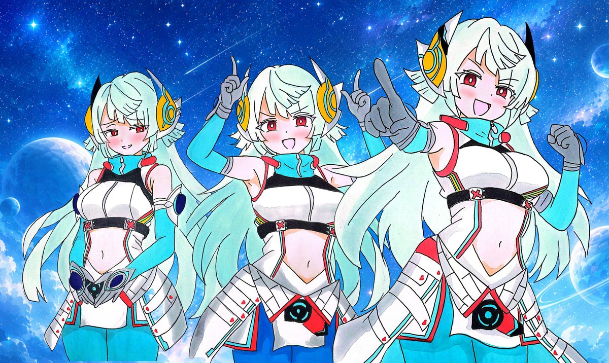 nozomi_dm's tweet photo. 実はもう1つ作ったアダムスキープレイマット。設定上アダムスキーは複数描いても良いとされている…
こっちも25周年ツアーで1枚おすそ分けします https://t.co/Bu5qqKKpcT