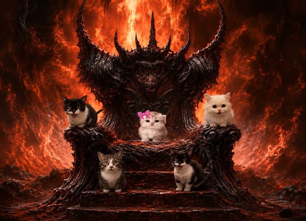 anaaclars's tweet photo. THIS IS SO VIRAL

We're in a cat meta & this is fucking perfect & blowing up EVERYWHERE - Evil cats have taken over social media.

https://t.co/sVOFNmHym7

https://t.co/umrsw2MPEg

https://t.co/ghCmdTFphU

https://t.co/8pFySwEnhx

https://t.co/RgZDFDNzcF

https://t.co/7n4WVI8wHr

https://t.co/16sBidzHPu

https://t.co/JcwmejVhkV

https://t.co/gvvN7a62QE

We have been looking for the perfect tiktok / instagram runner with infinite mindshare & this is it.

We have tried to run this funny fucking image of this evil cat for MONTHS but never found the perfect meme - here it is -

EVIL CATS muehehehehe - CHECK THE COMMENTS EVERYONE R MEMEING THESE CATS - MILLIONS.