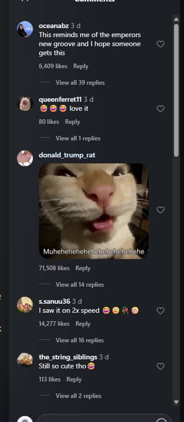 anaaclars's tweet photo. THIS IS SO VIRAL

We're in a cat meta & this is fucking perfect & blowing up EVERYWHERE - Evil cats have taken over social media.

https://t.co/sVOFNmHym7

https://t.co/umrsw2MPEg

https://t.co/ghCmdTFphU

https://t.co/8pFySwEnhx

https://t.co/RgZDFDNzcF

https://t.co/7n4WVI8wHr

https://t.co/16sBidzHPu

https://t.co/JcwmejVhkV

https://t.co/gvvN7a62QE

We have been looking for the perfect tiktok / instagram runner with infinite mindshare & this is it.

We have tried to run this funny fucking image of this evil cat for MONTHS but never found the perfect meme - here it is -

EVIL CATS muehehehehe - CHECK THE COMMENTS EVERYONE R MEMEING THESE CATS - MILLIONS.